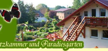 Blick aus einer Ferienwohnung